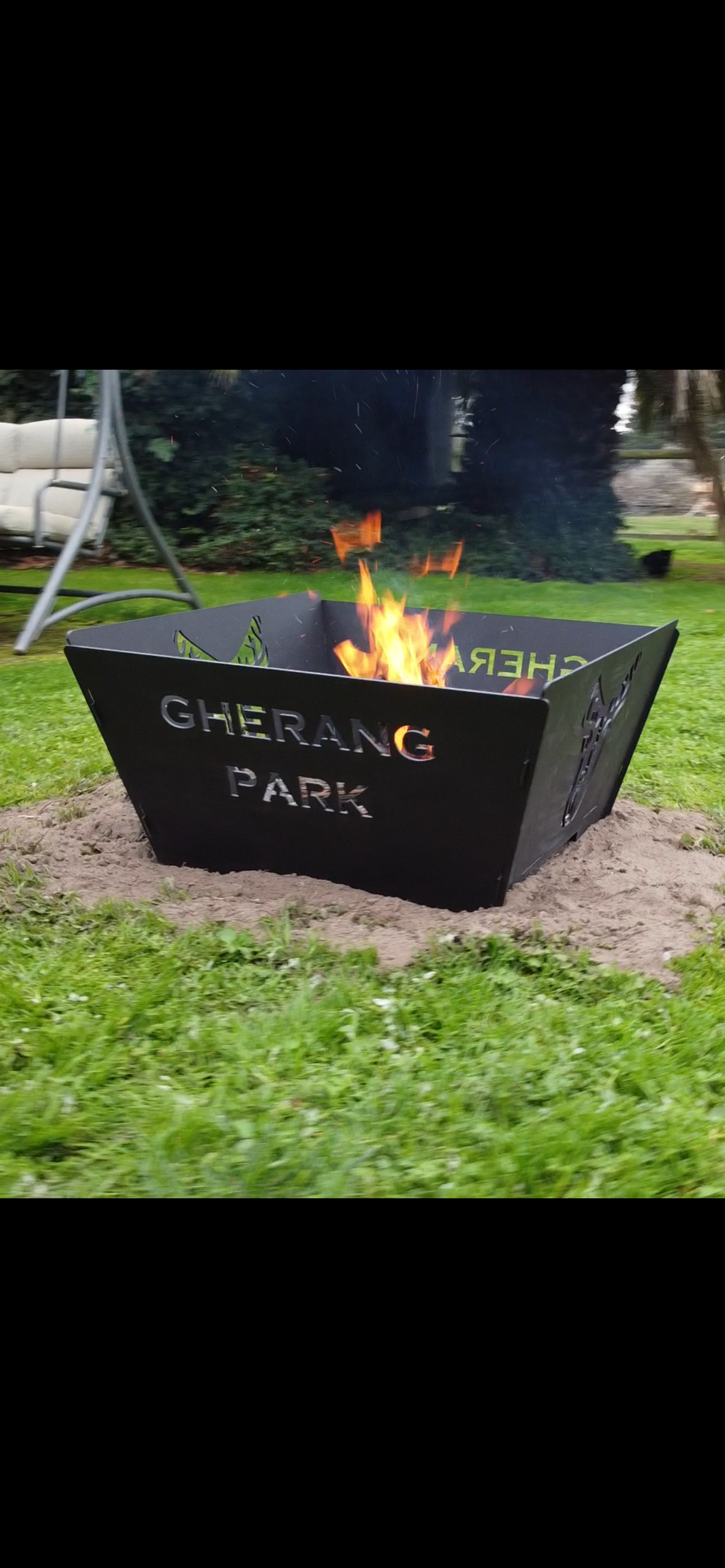H/D Logo Fire Pit