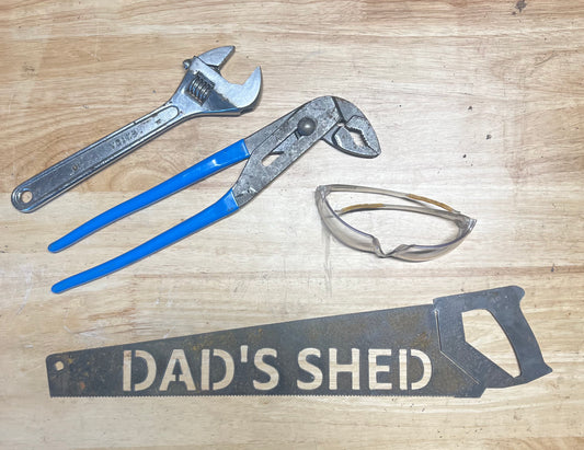 Dad's Shed Tool Sign