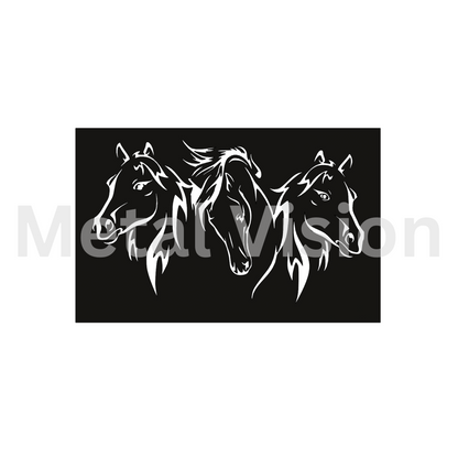 Horse Trio Décor