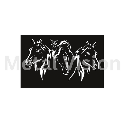Horse Trio Décor