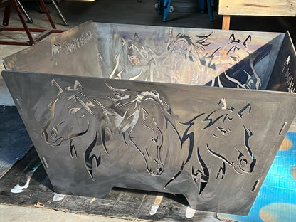 Horse Fire Pit