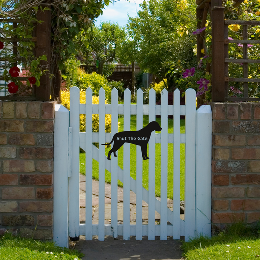 Animal Shut The Gate Signs