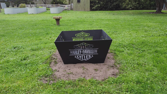 H/D Logo Fire Pit